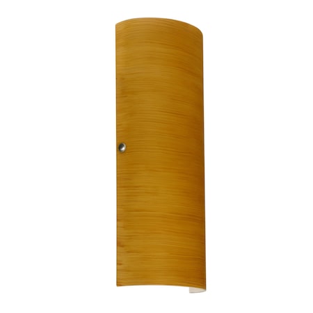 Besa Lighting Torre 18 Wall Sconce, Oak, Satin Nickel Cap Finish, 2x75W Incandescent 8193OK-SN